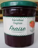 Mängden socker i Confiture fraise