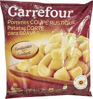 Mängden socker i Pommes de terre coupe rustique