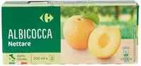 Mängden socker i Albicocca nettare