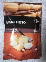 Mängden socker i Gran misto