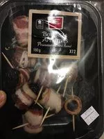 Mängden socker i Bouchées apéritives au pruneaux & lard fumé
