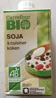 Mängden socker i SOJA Cuisine fluide