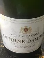 Mängden socker i 75CL Champagne Brut Antoine Damont