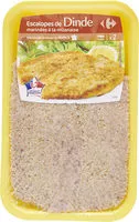 Mängden socker i Escalopes de Dinde à la milanaise