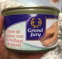 Mängden socker i Darne de saumon rose du Pacifique au naturel