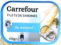 Mängden socker i Filets de Sardine (au Naturel)