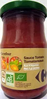 Mängden socker i Sauce Tomate Aux 4 légumes