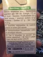 Mängden socker i Jus d'orange Sans pulpe 100% Pur jus