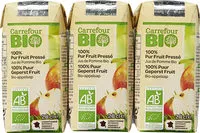 Mängden socker i 100% pur fruit pressé -  jus de pomme bio