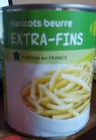 Mängden socker i Haricots beurre Extra-fins