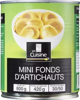 Mängden socker i Fonds d'artichauts miniatures