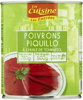Mängden socker i Poivrons Piquillo à l'huile de tournesol