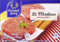 Mängden socker i 4X100G Steack Hache Moelleux. 15%mg VBF Grand Jury