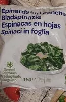 Mängden socker i Spinaci in figlia