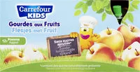 Mängden socker i Purée de pomme sans sucres ajoutés