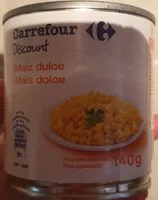 Mängden socker i Maiz dulce