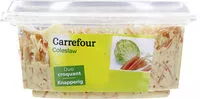 Mängden socker i Coleslaw Chou blanc et carottes