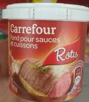 Mängden socker i FOND pour RÔTIS