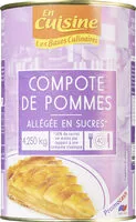 Mängden socker i Compote de pommes