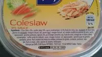 Mängden socker i Coleslaw en sauce
