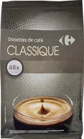 Mängden socker i dosette cafe