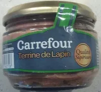 Mängden socker i Terrine de lapin