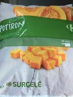 Mängden socker i Potiron en cubes