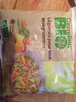 Mängden socker i Légumes pour wok