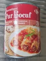 Mängden socker i Cannelloni Pur Boeuf