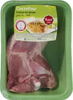 Mängden socker i Cuisse de Dinde Halal