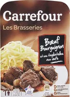 Mängden socker i BOEUF BOURGUIGNON Et ses tagliatelles