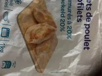 Mängden socker i Filets De Poulets