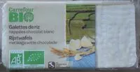 Mängden socker i Galettes de riz nappées chocolat blanc saveur yaourt Bio