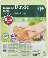 Mängden socker i Blanc de Dinde Fumé Halal