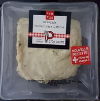 Mängden socker i Brandade parmentière de morue