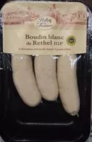 Mängden socker i Boudin blanc de Rethel IGP