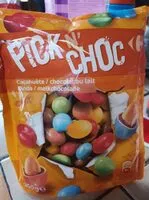 Mängden socker i Pick n' choc