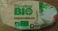 Mängden socker i Cœur complice bio - Fromage à pâte molle