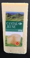 Mängden socker i Cantal Jeune
