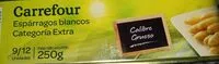 Mängden socker i Espárragos blancos