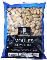Mängden socker i Moules du Pacifique