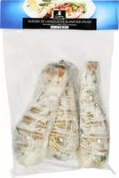 Mängden socker i Queues de langoustes blanches crues