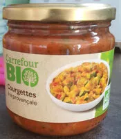 Mängden socker i Courgettes bio à la provençale