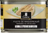 Mängden socker i Filets de maquereaux marinés au vin blanc
