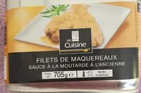 Mängden socker i Filets de maquereaux sauce à la moutarde à l'ancienne