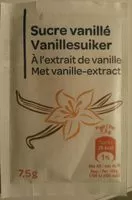 Mängden socker i Sucre vanillé