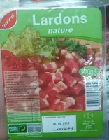Mängden socker i Lardons nature