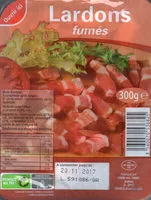 Mängden socker i Lardons fumés