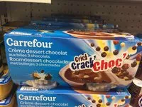 Mängden socker i Crème dessert au chocolat