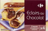 Mängden socker i 4 éclairs au chocolat